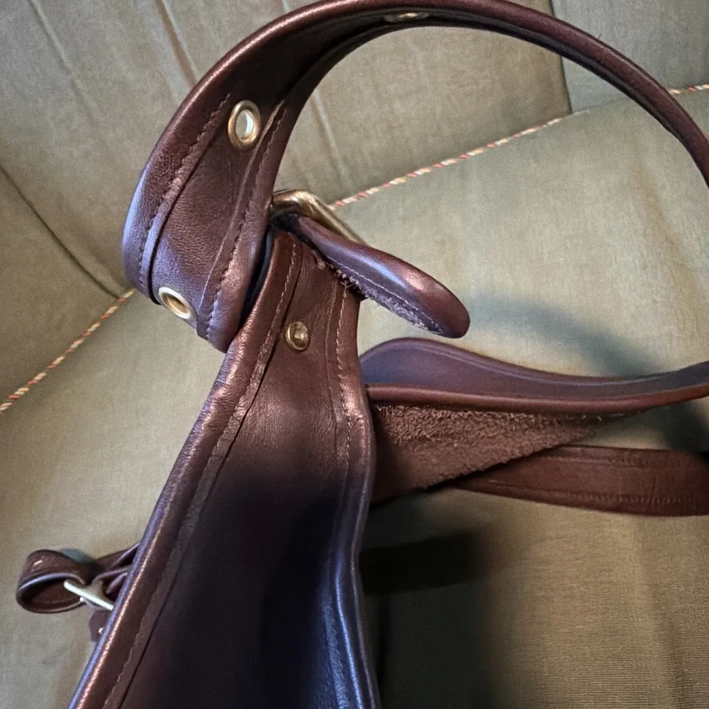 Vintage Coach Patricia's Legacy In Loden 9951 Deep Rich‎ Brown